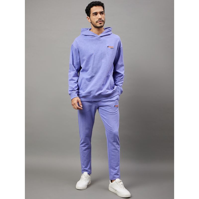 Club York Men Purple Solid Trackpant (S)