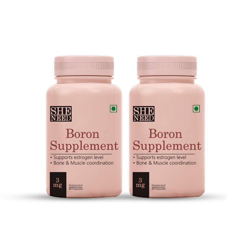 Sheneed Boron Supplements Better Muscle Coordination & Maintains