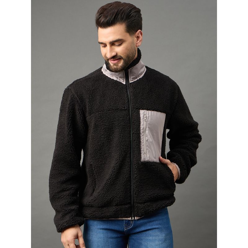Club York Black High Neck Sweatshirt (S)