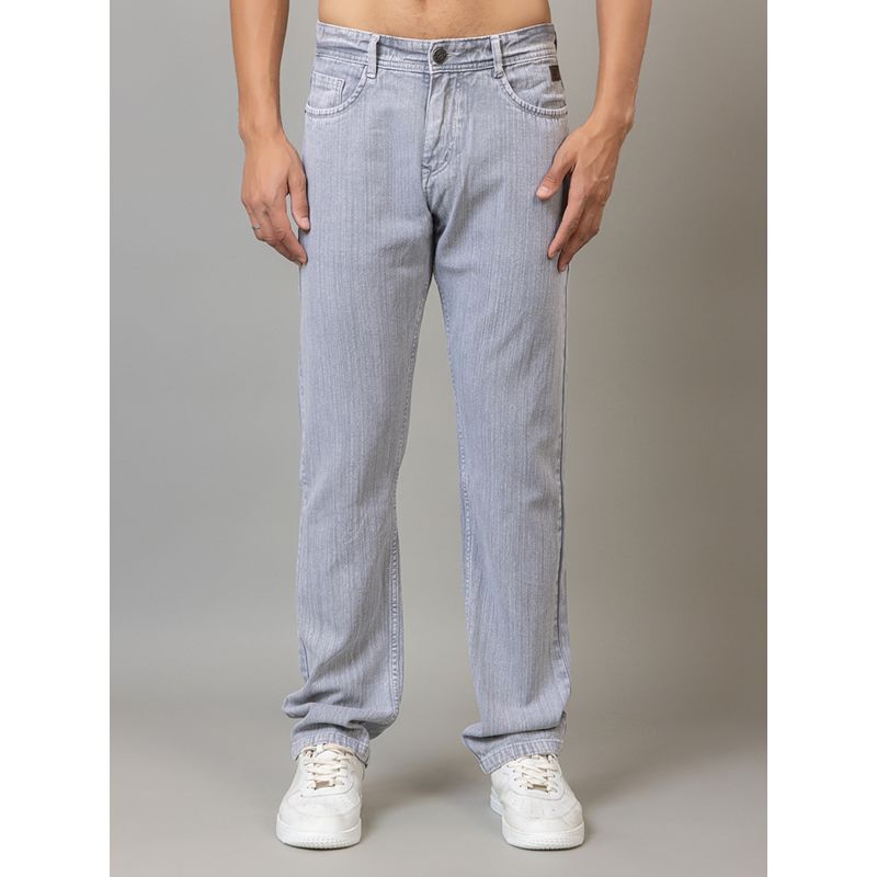 Club York Grey Straight Fit Jeans (30)