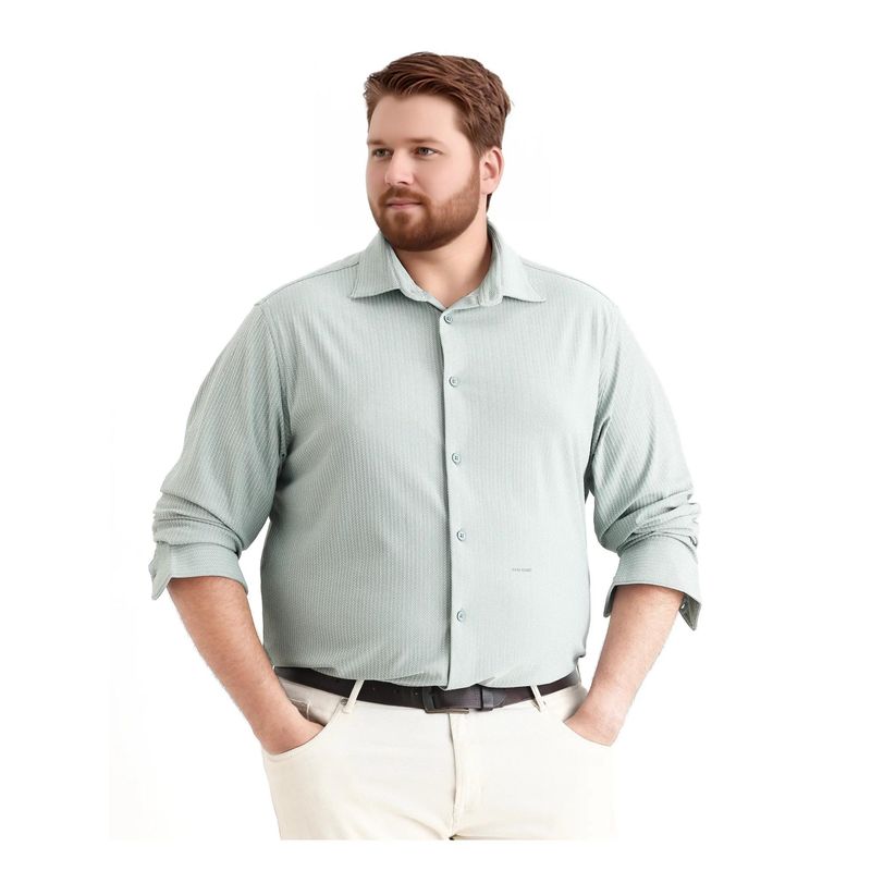 Rare Rabbit Plus Size Textured Shirt (3XL)