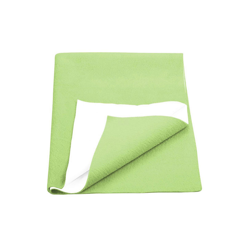 BIANCA Baby Dry Sheet Mattress Protector Large Solid Green