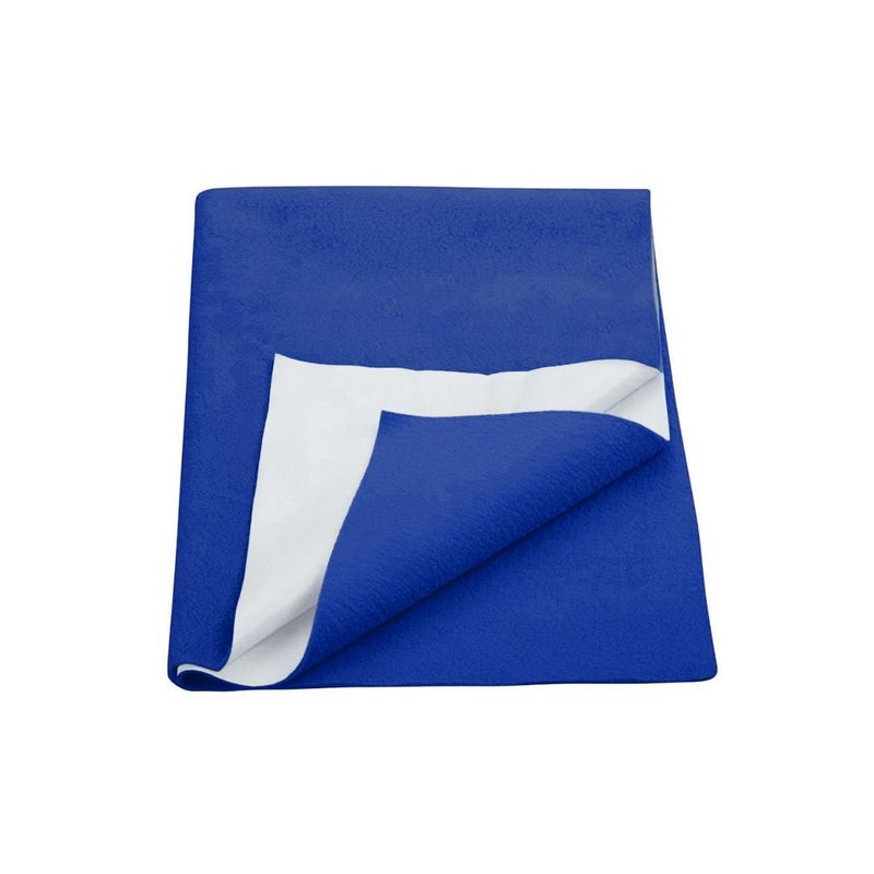 BIANCA Baby Dry Sheet Mattress Protector Small Solid Royal Blue