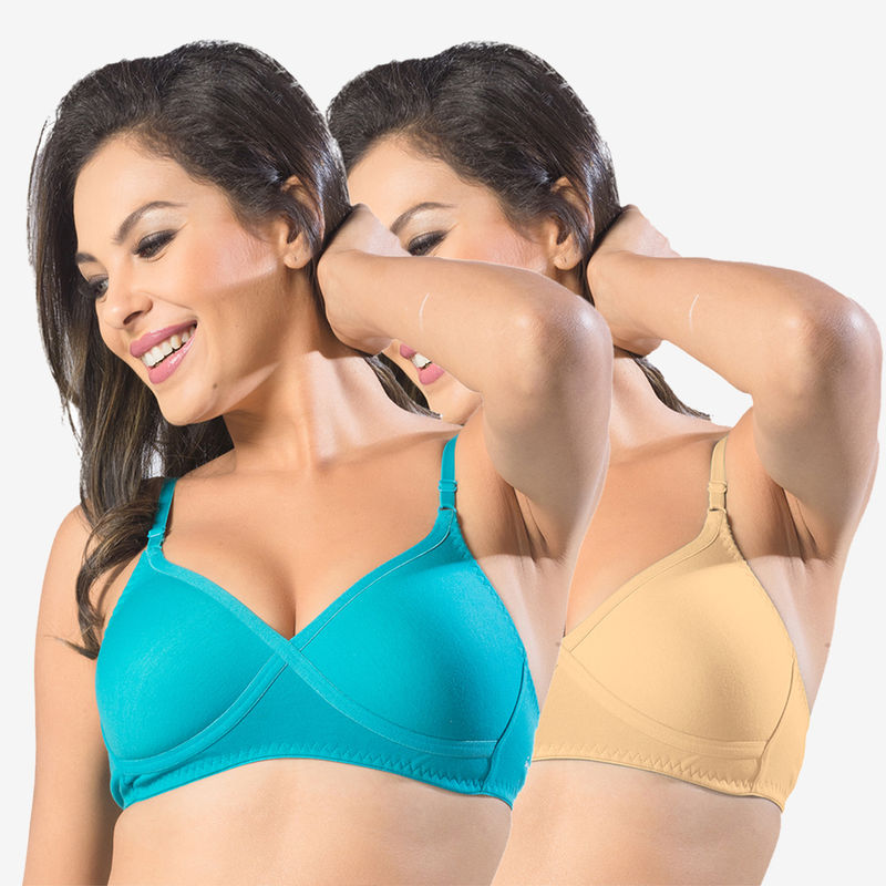 Sonari Violet Non Padded T-Shirt Bra - Multi-Color (32B)