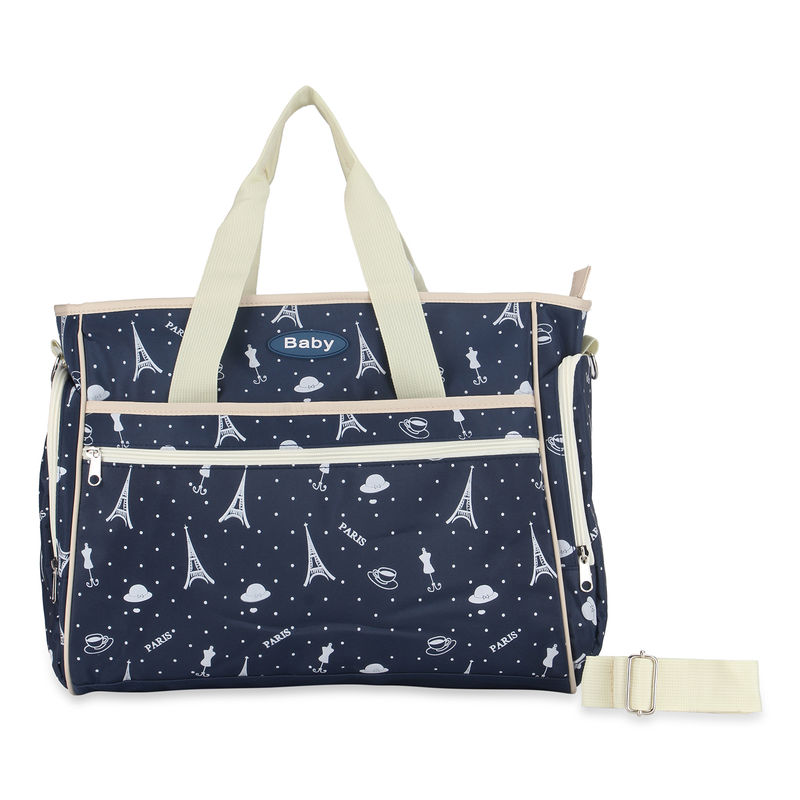 NFI Essentials Newborn Baby Diaper Changing Blue Mother Bag