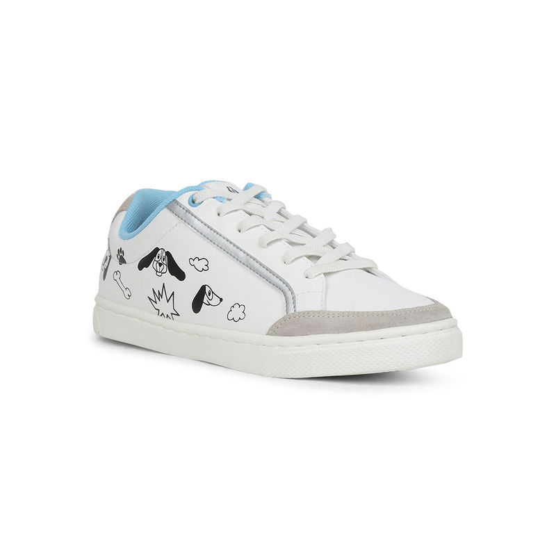 Hush Puppies White Womens Sneakers (UK 7)