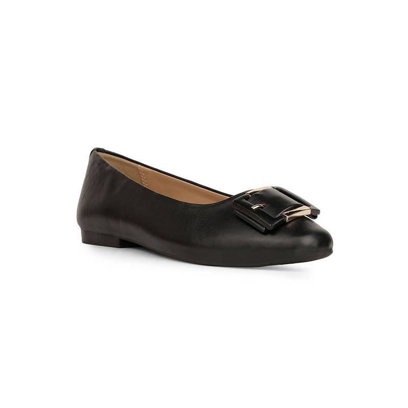 Bata Black Womens Ballerina (UK 4)