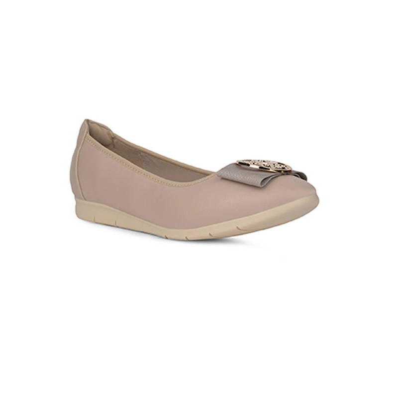 Bata Comfit Grey Womens Classic Ballerina (UK 3)
