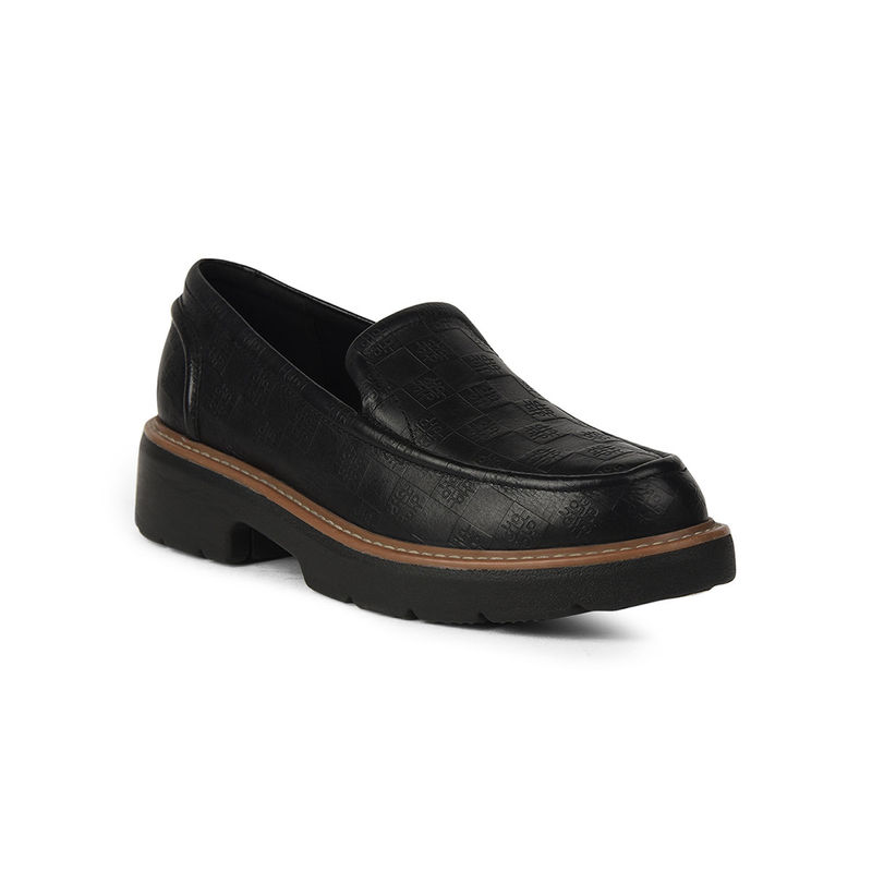Hush Puppies Black Womens Loafers (UK 7)