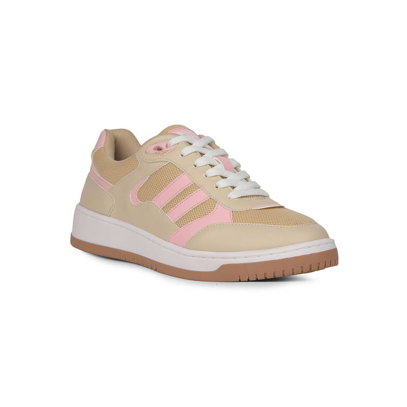 North Star Beige Womens Slip-On Sneakers (UK 3)