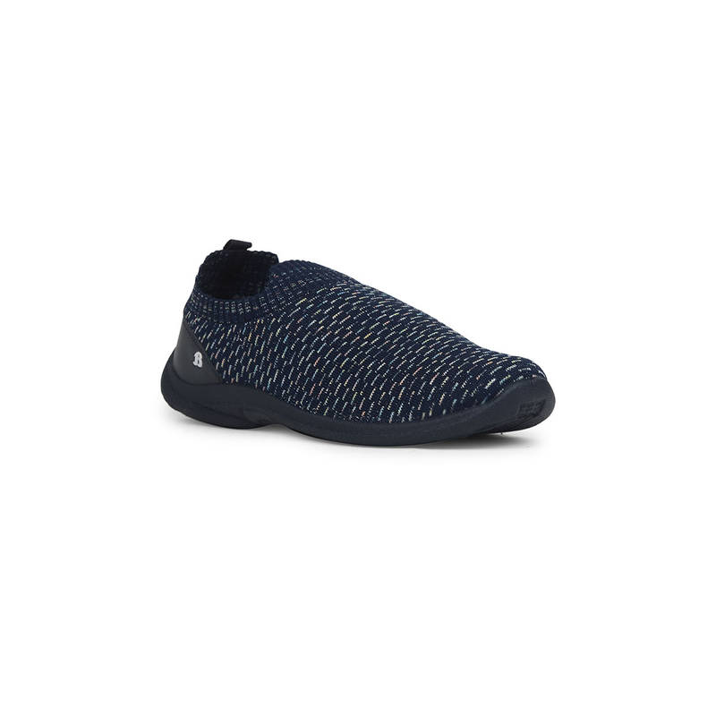 Bata Blue Womens Slip-On Sneakers (UK 4)