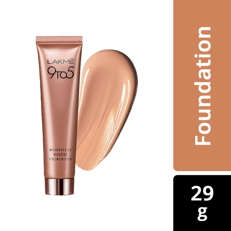 Lakme 9 to 5 Weightless Mousse Foundation - Rose Ivory