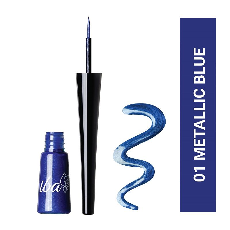 IBA Eye Talk Liquid Eyeliner - 01 Metallic Blue