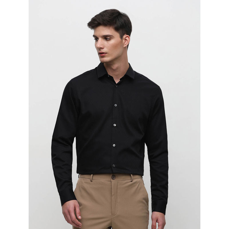 Selected Black Formal Cotton Shirt (L)