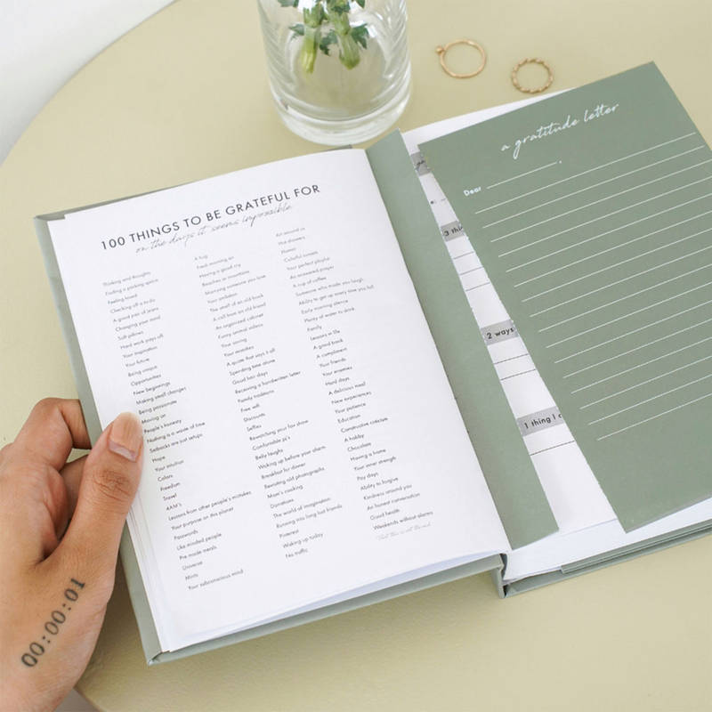 Buy Happywagon Green Gratitude Letters & 365-Day Gratitude Journal Online