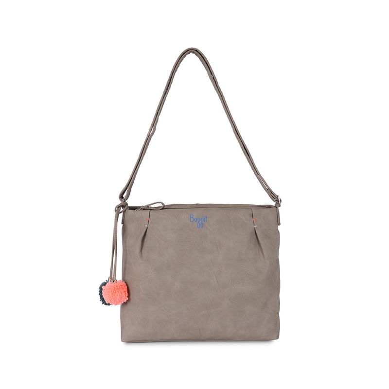 Buy Baggit Women Pink With A Tint Of Brown and Grey Synthetic Structured  Sling Bag - S Online at Best Prices in India - JioMart.
