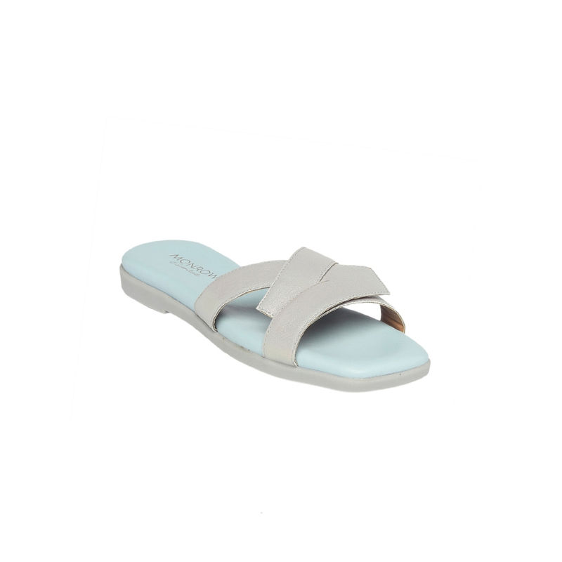 Monrow Solid or Plain Grey Flats (EURO 37)