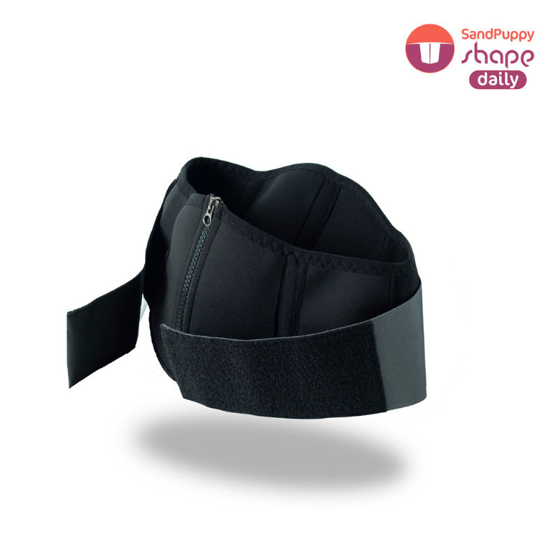 SandPuppy Shape Daily - Waist Trainer Corset - Tummy Trimmer - Black - S