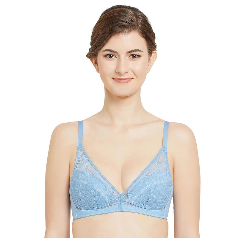 Wacoal Looping Bra Padded Non Wired Blue (S)