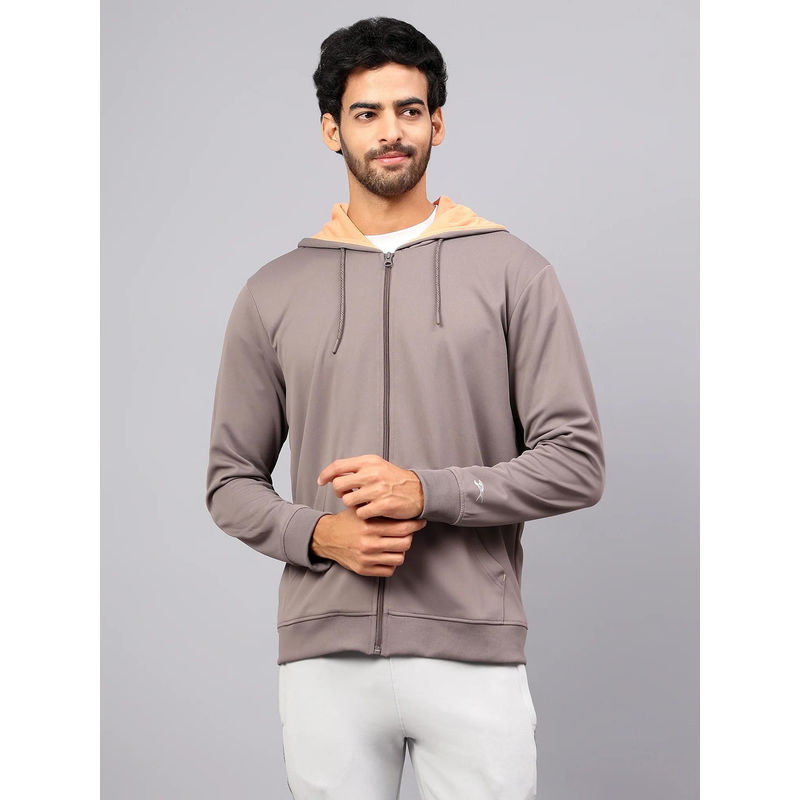 Shiv Naresh Grey Core 100 Polyester Jacket (38)