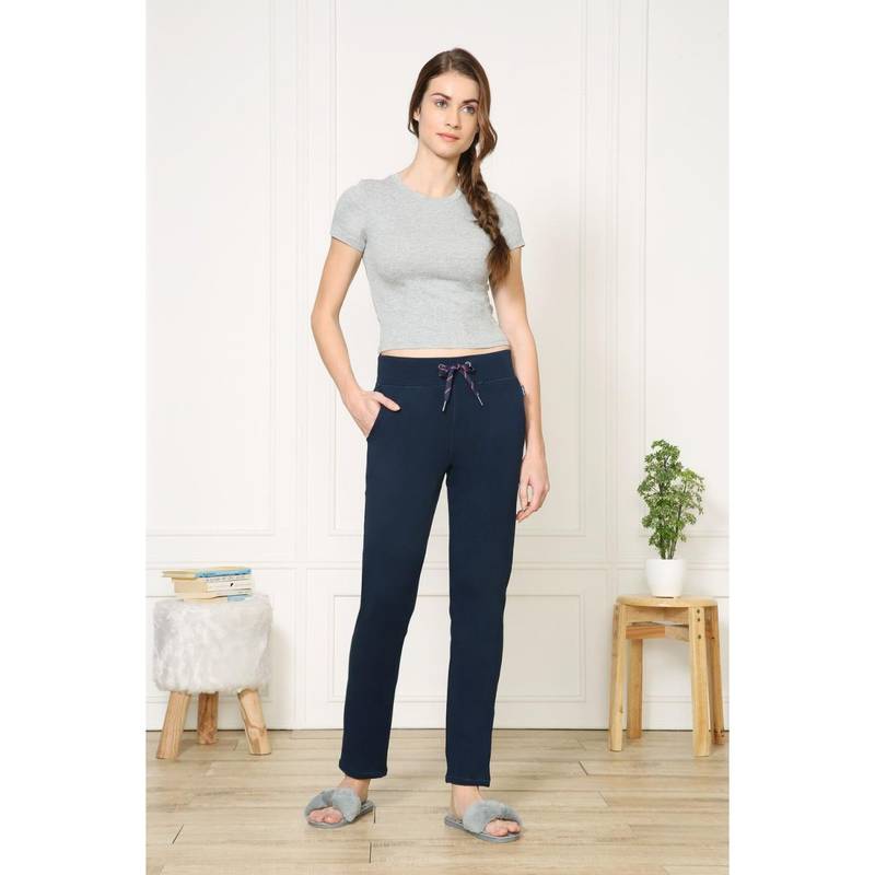 Van Heusen Women Smart Tech+ & Easy Stain Release Lounge Pants - Dark Navy (XL)