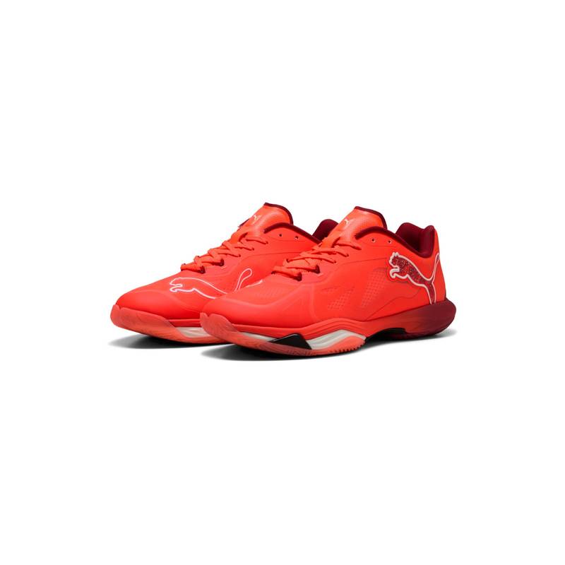 Puma Vantage NITRO Indoor Shoes - Red (UK 6)
