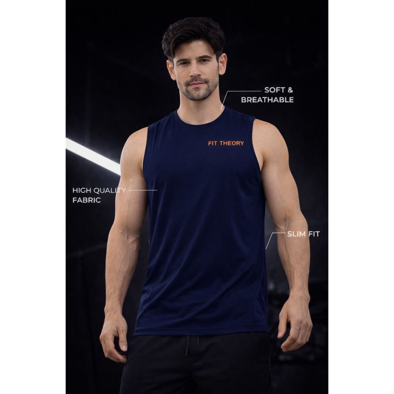 Buy The Fit Theory Bottle Green Tank Top Online