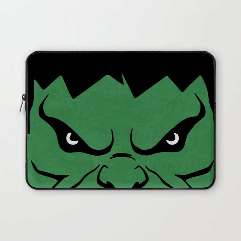 Crazy Corner Angry Hulk Avengers Printed Laptop Sleeve - 13