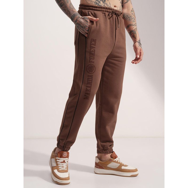 HIGHLANDER Men Brown Mid Rise Jogger (28)