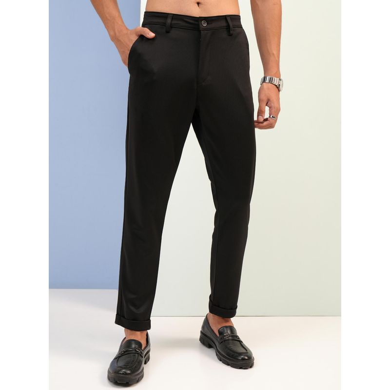 HIGHLANDER Men Knitted Solid Trouser (30)