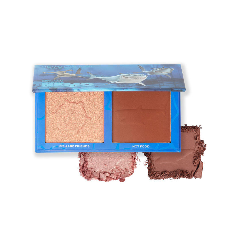 Makeup Revolution Disney Pixar’s Finding Nemo X Revolution Bronzer & Highlighter Palette - Fish Are Friends