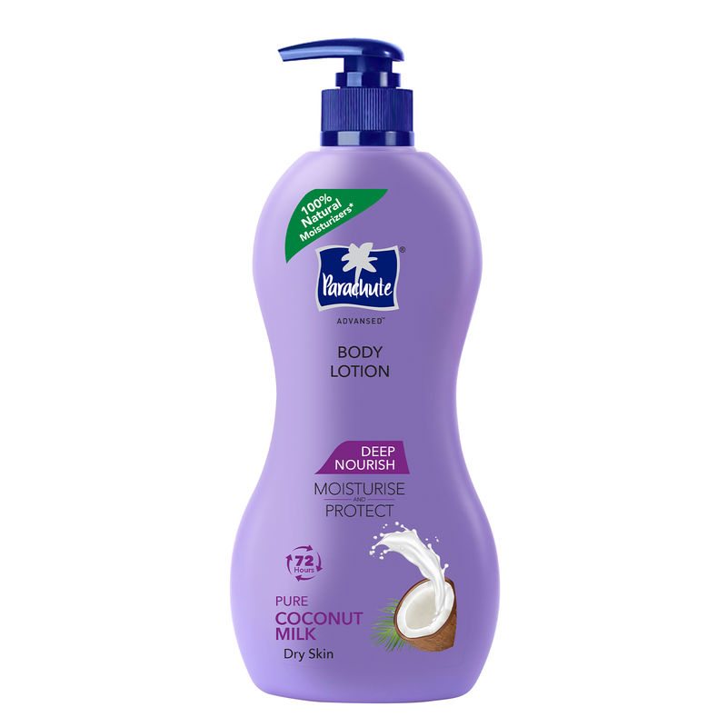 Parachute Advansed Deep Nourish Body Lotion For Women & Men - 100% Natural, 72h Moisturisation