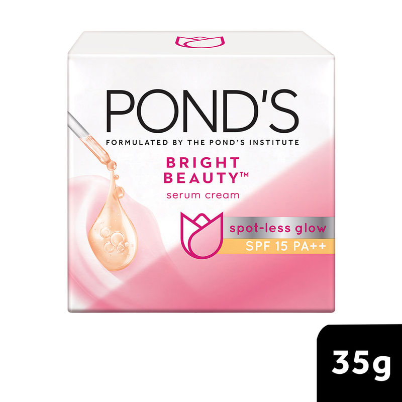 Ponds Bright Beauty Day Cream with Niacinamide SPF 15 Spotless Glowing Skin In 7 Days