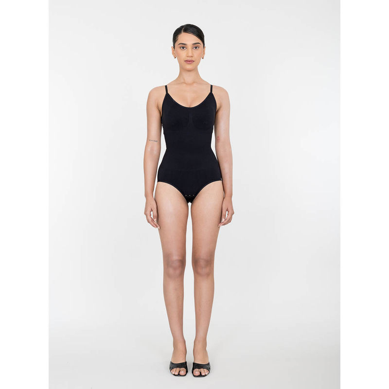 Shapercult Premium Snatched Bodysuit-Black (L)