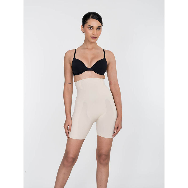 Shapercult Air Series High Waist Shaper Shorts -Beige (6XL)