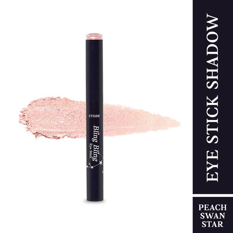 ETUDE HOUSE Bling Bling Eyeshadow Stick - 15 Peach Swan Star (21)