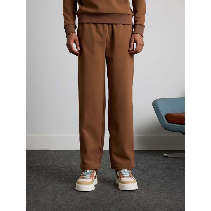 Muvazo Brown Warmth Track Pant (XS)