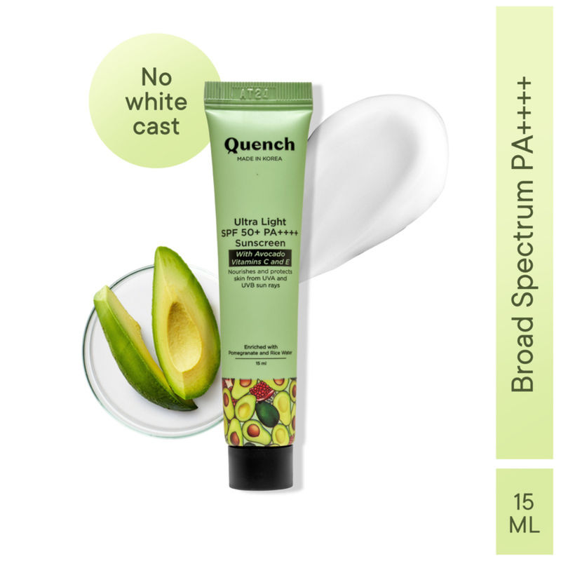QUENCH Vitamin E SPF 50+ PA++++ Korean Sunscreen (Mini)