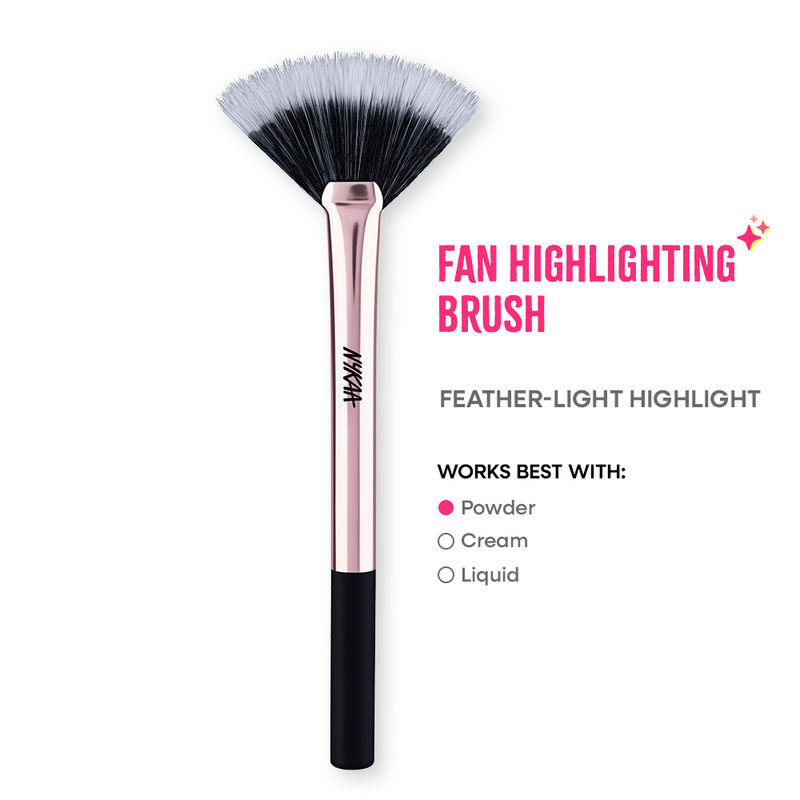Nykaa Tools & Accessories BlendPro Highlighting Fan Makeup Brush