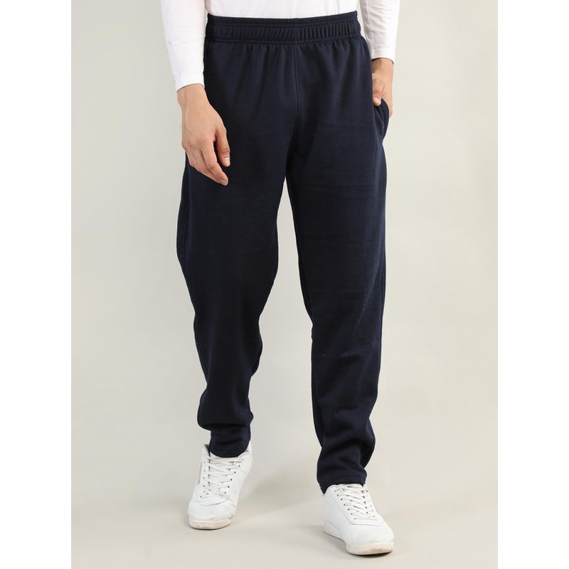 CHKOKKO Blue Men Casual Track Pant Gym Workout Lower with Pocket (4XL)