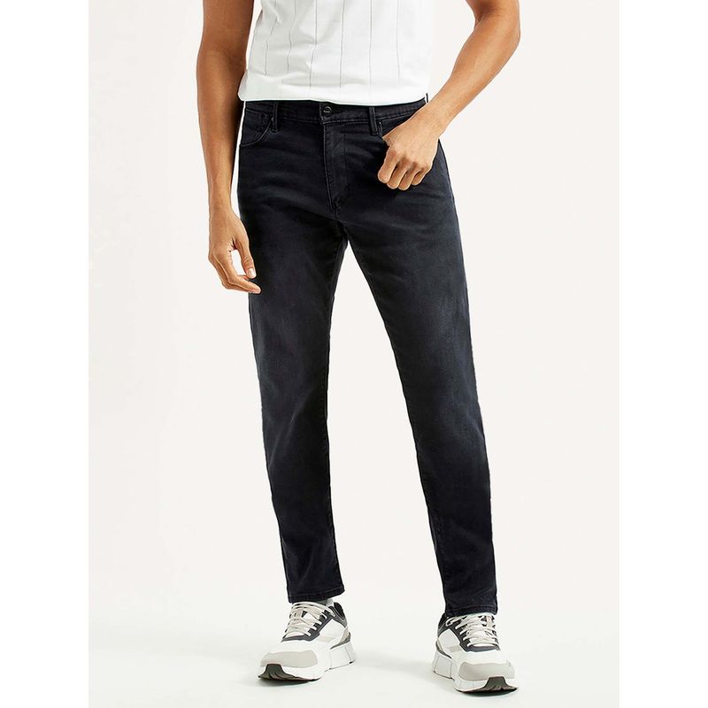 Levi's Mens Redloop 512 Charcoal Slim Fit Mid Rise Jeans (32)