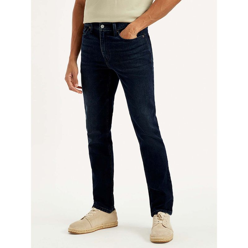 Levi's Mens 511 Slim Fit Navy Blue Jeans (28)
