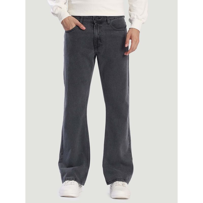 Bene Kleed Men Rigid Boot Cut Denim Jeans (38)