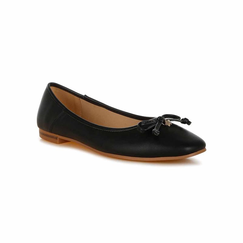 London Rag Women Faux Leather Round Toe Ballerinas (UK 3)