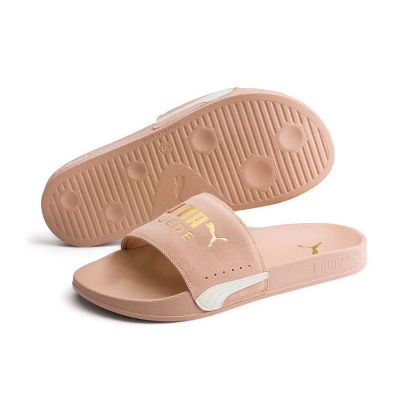 Puma men's leadcat suede slide sandal outlet