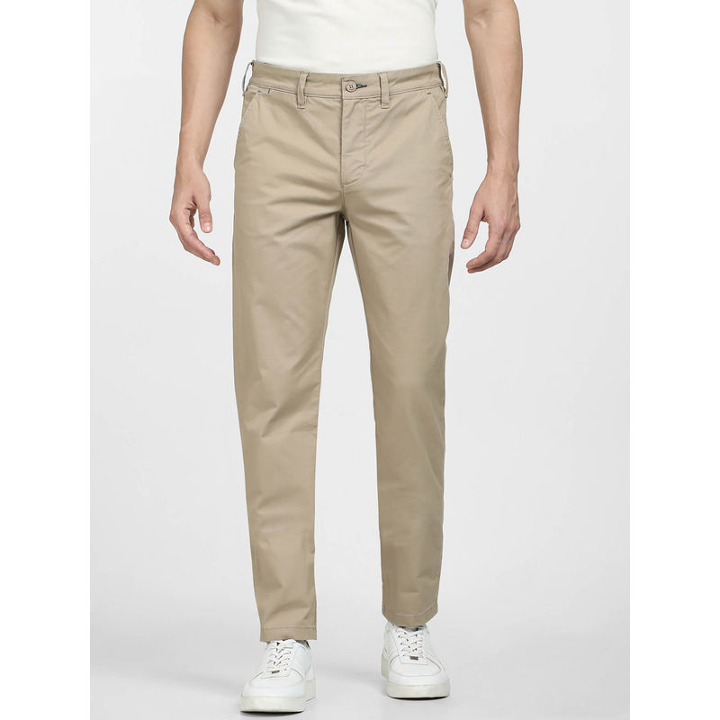 Selected Beige Mid Rise Slim Fit Pants (29/32)