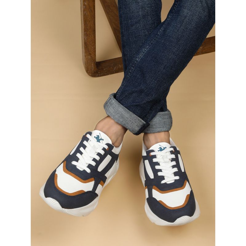 Cantabil White Casual Sneaker Shoes For Men (UK 6)