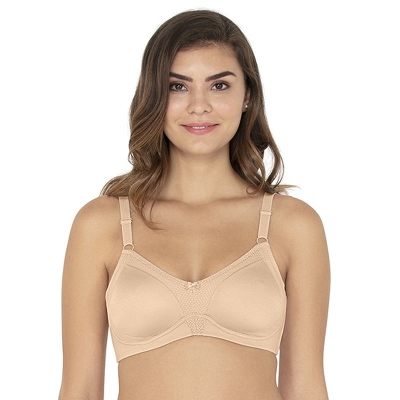 Amante Minimizer Non-Padded Non-Wired High Coverage Bra - Nude (34C)