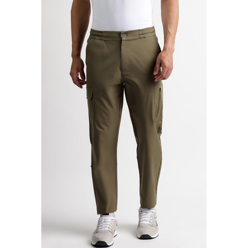 Reebok Men's Olive Track Pant (L)