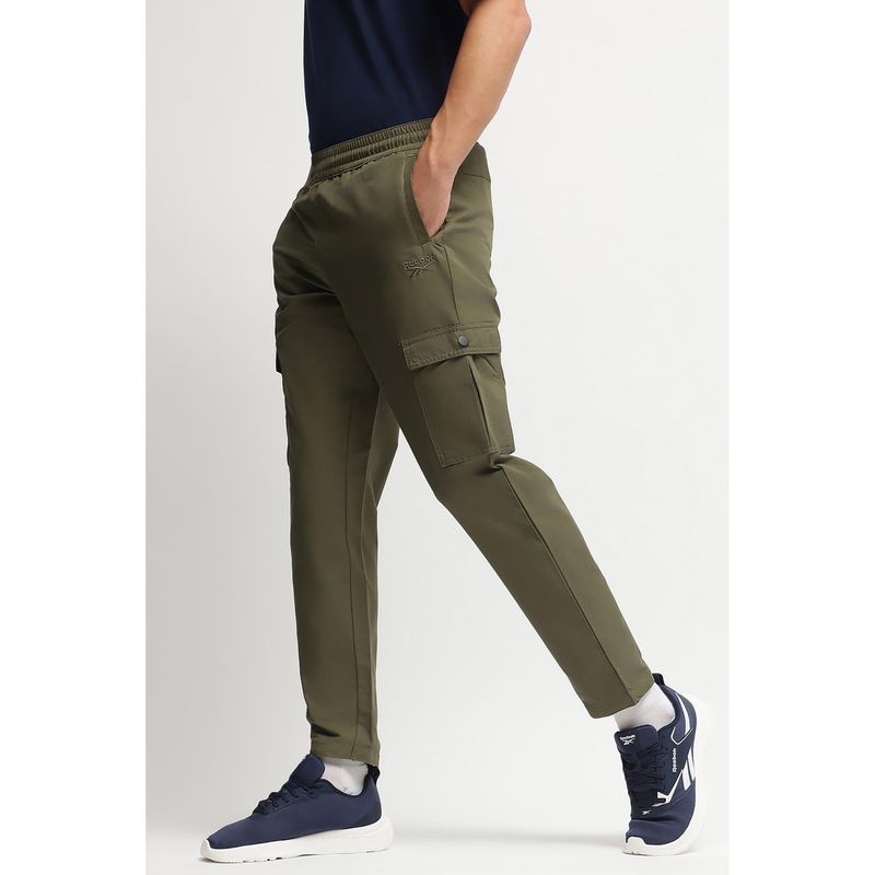 Reebok Men's Olive Track Pant (XS)